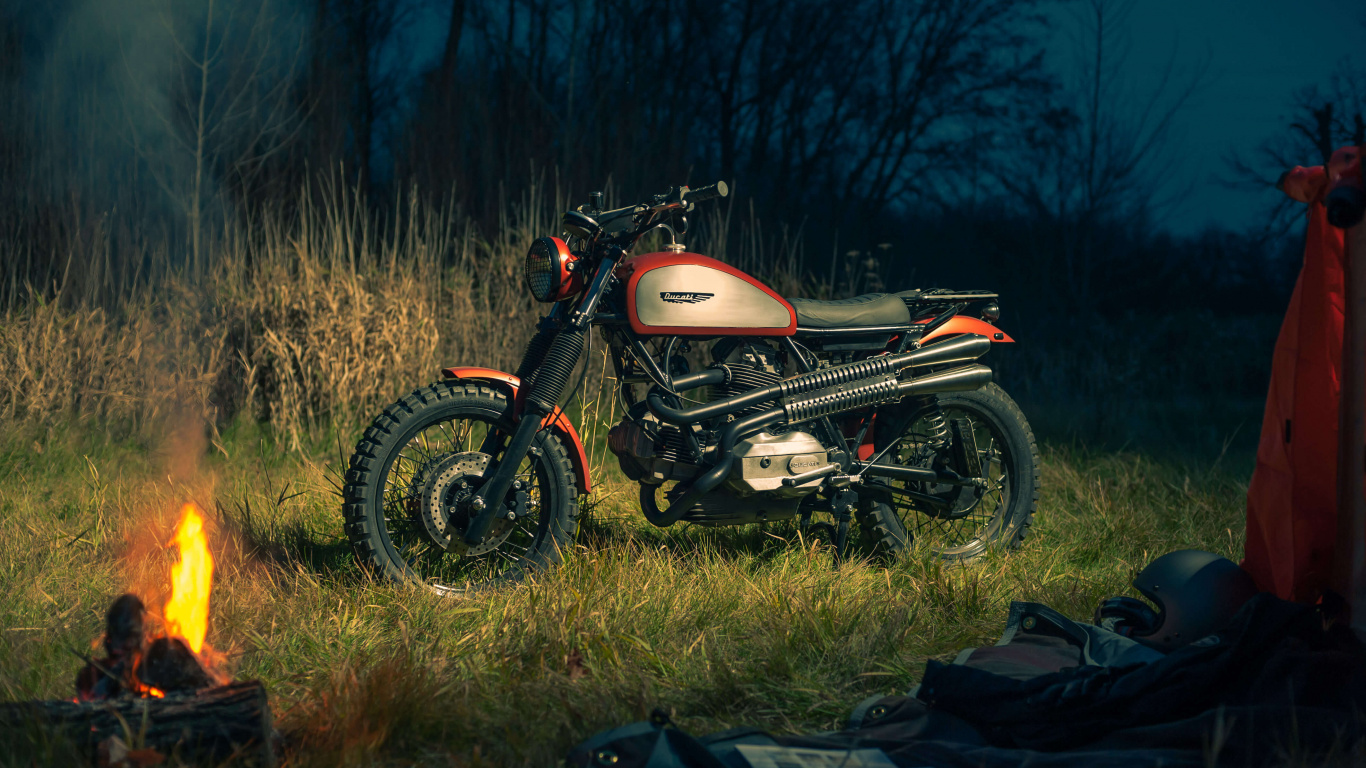 Royal Enfield Hd Wallpapers 1366x768 - HD Wallpaper 