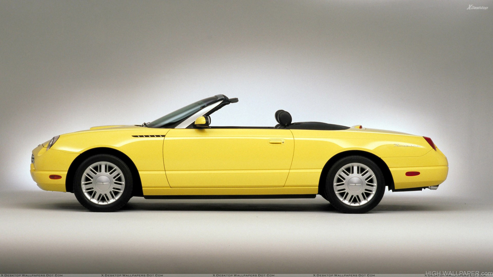 Modern T Bird Car - HD Wallpaper 