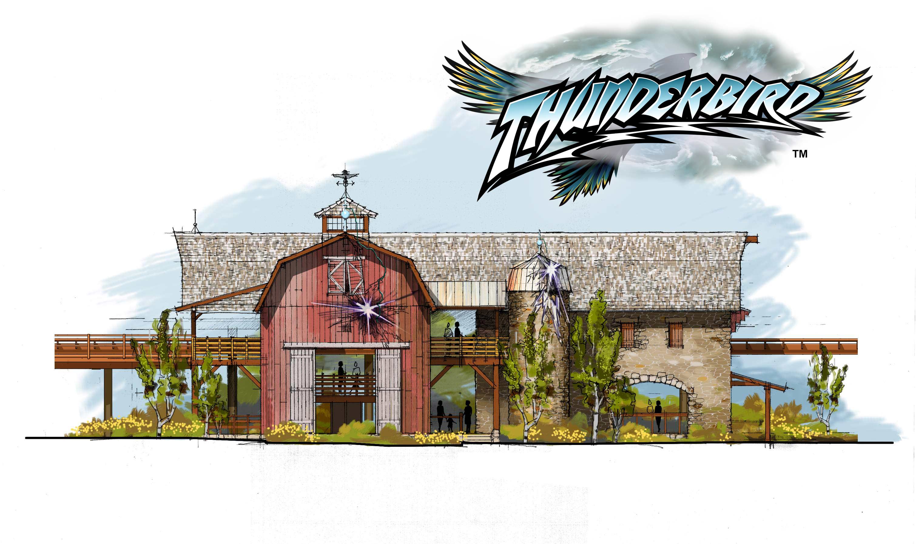 Thunderbird Holiday World Station - HD Wallpaper 