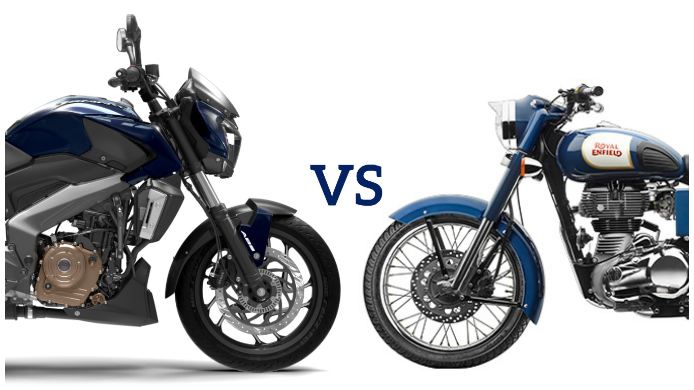 Bajaj Dominar 400 Vs Royal Enfield Classic - Royal Enfield Classic 350 Vs Bajaj Dominar 400 - HD Wallpaper 