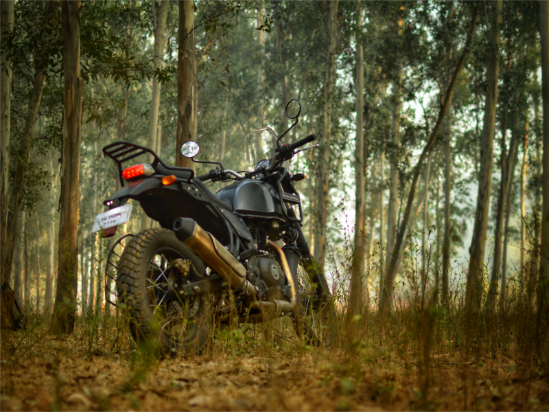 Himalayan 1 - - Royal Enfield Himalayan White - HD Wallpaper 