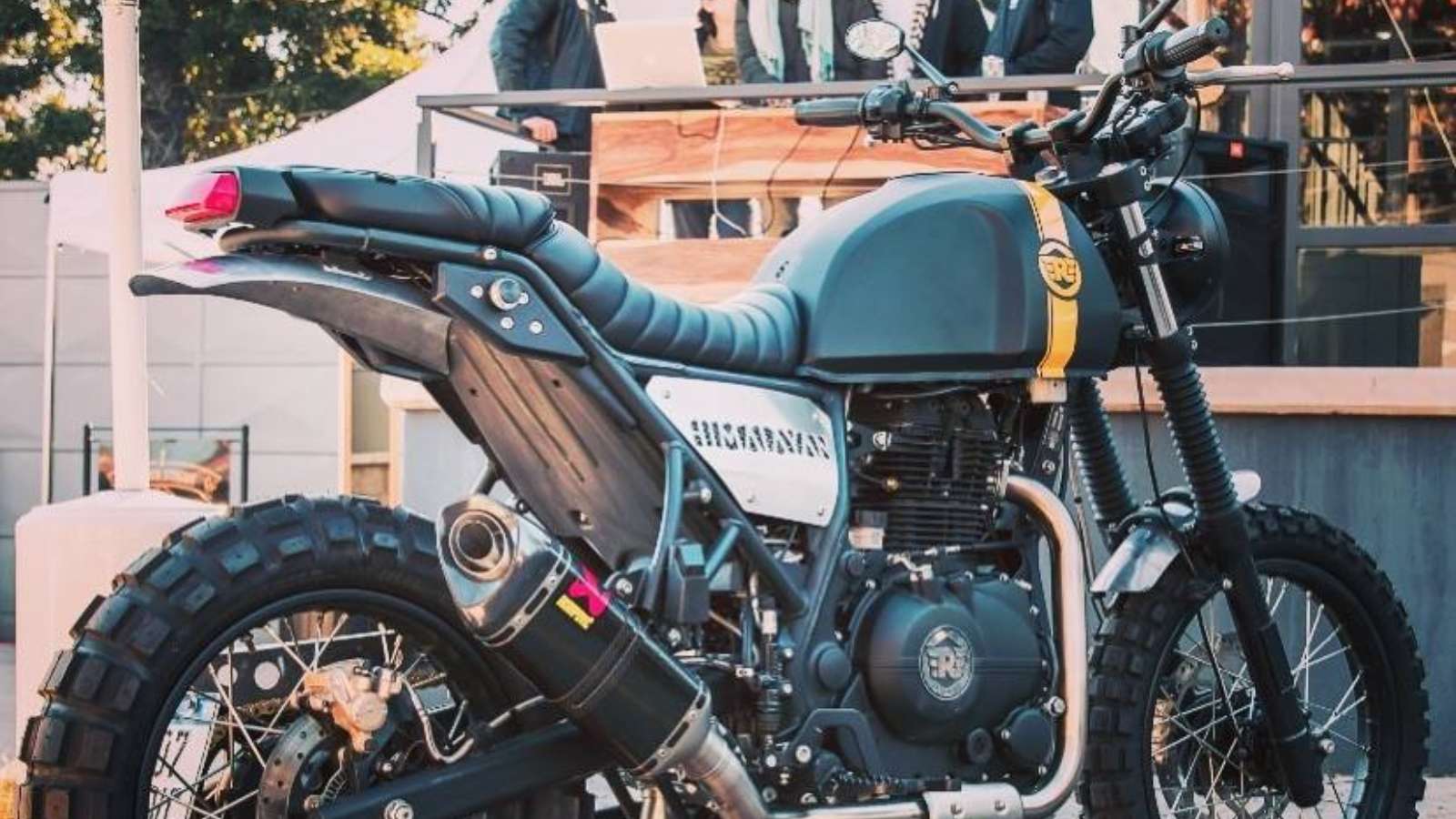 Modified Royal Enfield Himalayan - HD Wallpaper 