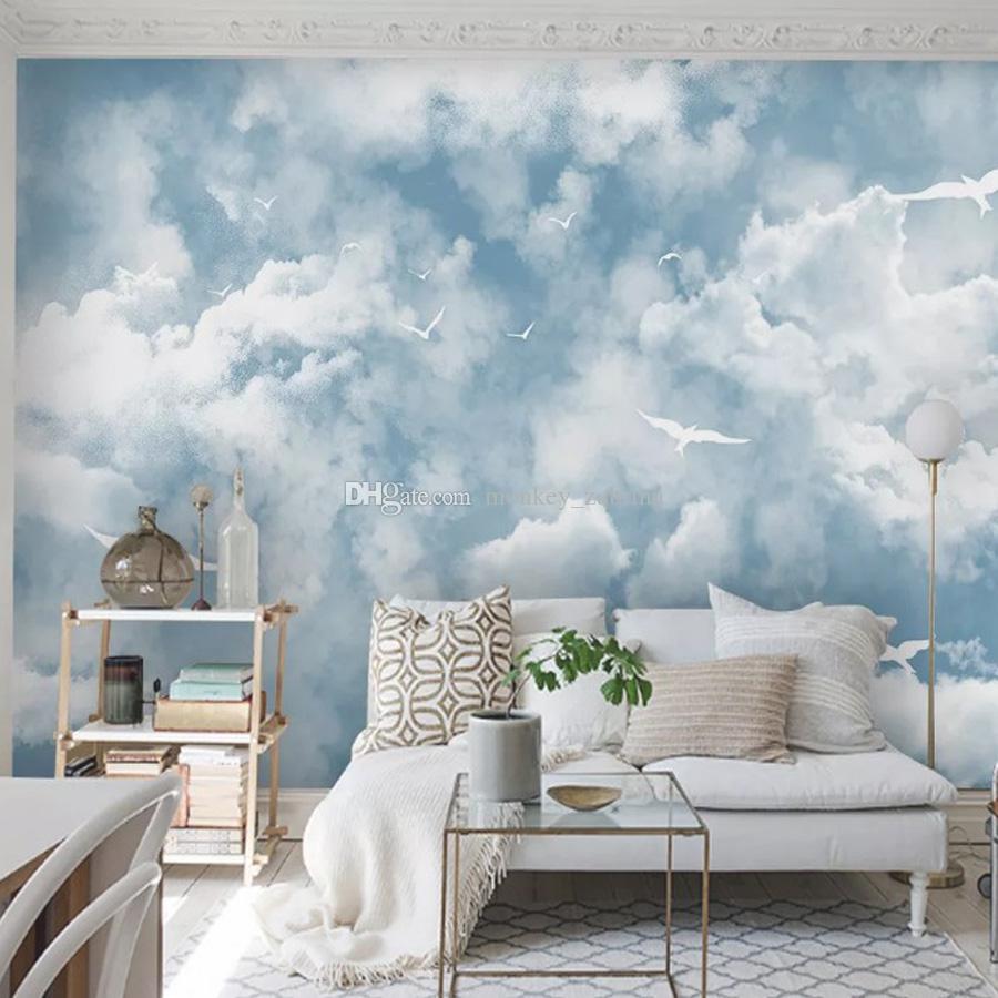 Clouds Wallpaper For Wall - HD Wallpaper 