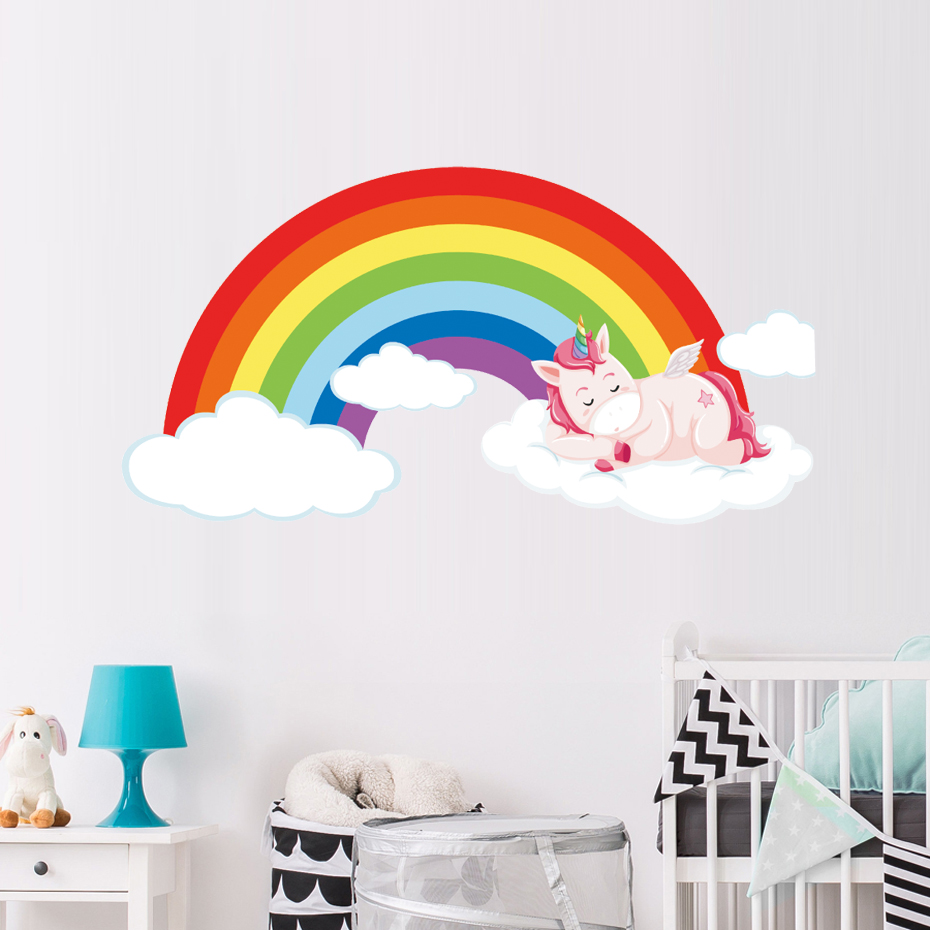 Unicorn Wall Painting - HD Wallpaper 