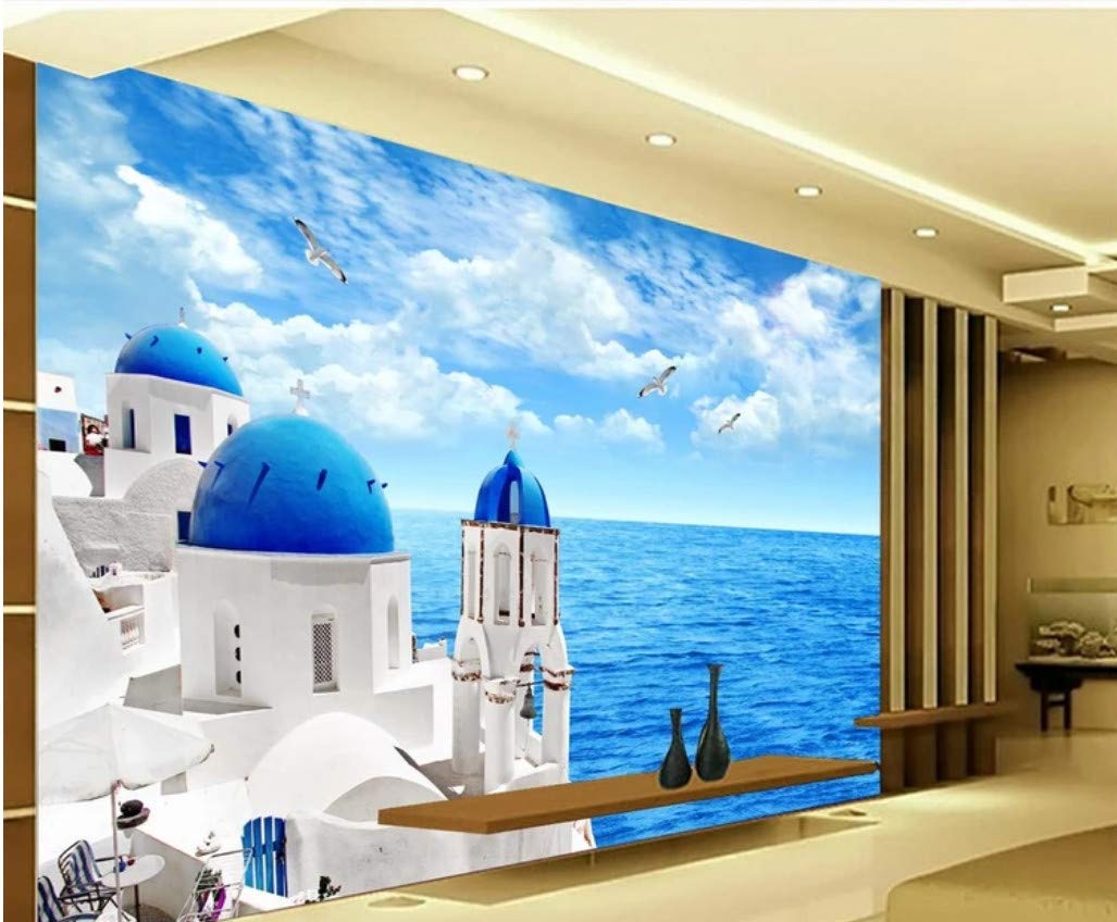 Greece With Sea View - HD Wallpaper 