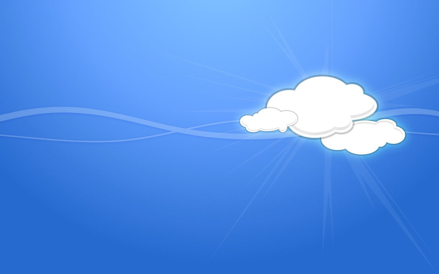 Clouds Illustration - HD Wallpaper 