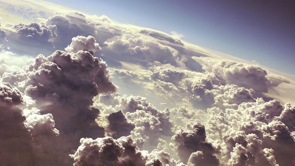 The Dark Clouds Of The Sky Wallpaper,dark Hd Wallpaper,clouds - Above The Clouds - HD Wallpaper 