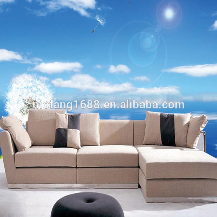 Ceiling Decorative Wallpaper Mural Blue Sky Design - 3d Paint Design On Wall - HD Wallpaper 