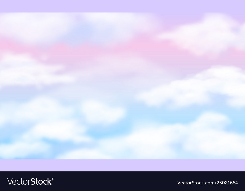 Cloudy Background Sky Rainbow - HD Wallpaper 