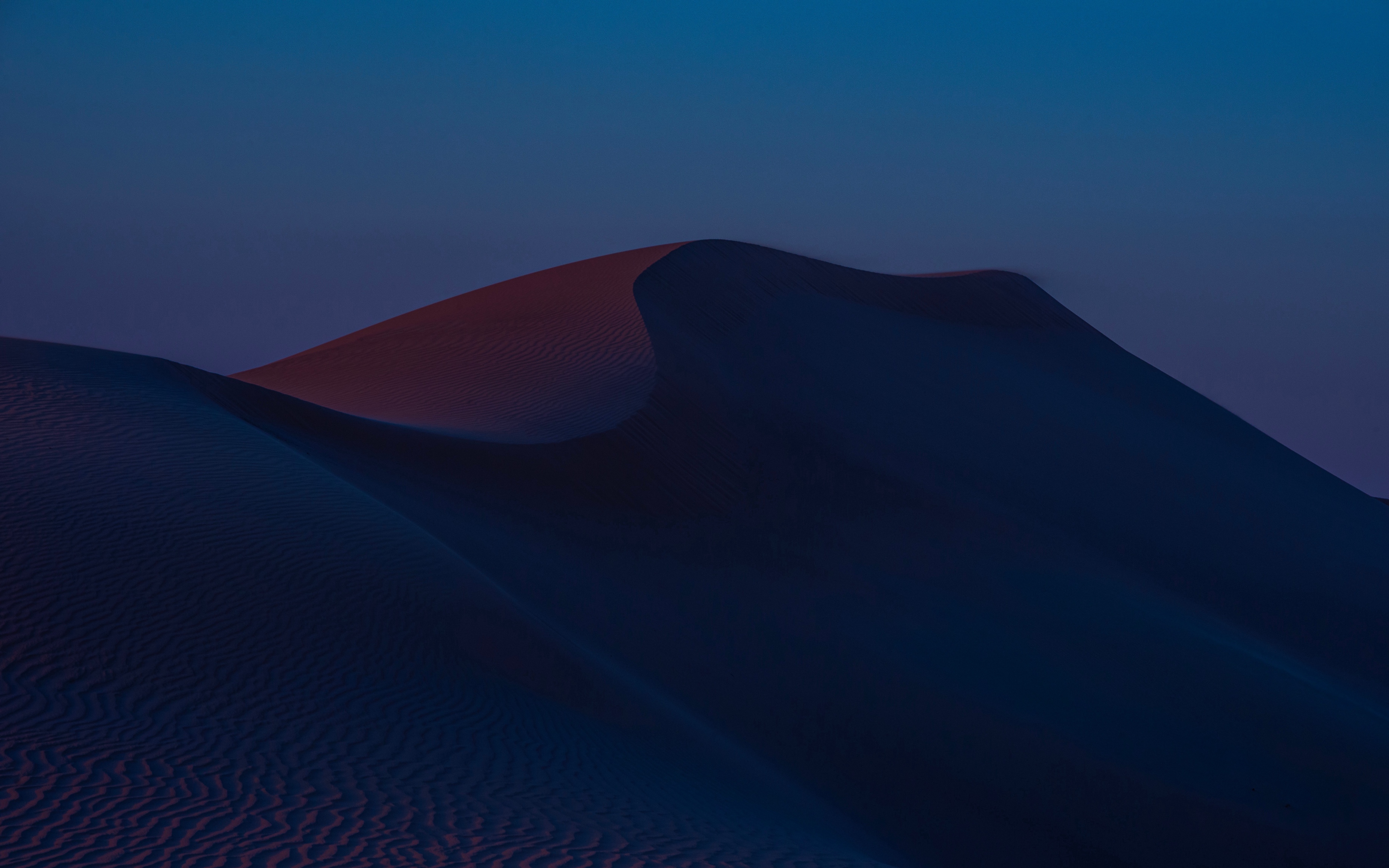 Wallpaper Desert, Hill, Dusk, Sand, Dunes - Desert Dunes Dusk - HD Wallpaper 