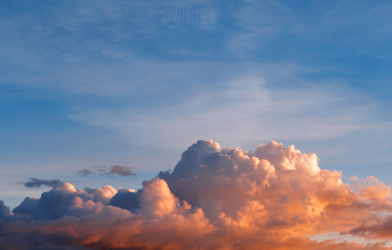 Photo Wallpaper Summer, The Sky, Clouds, Sunset, Sky, - Cumulus - HD Wallpaper 