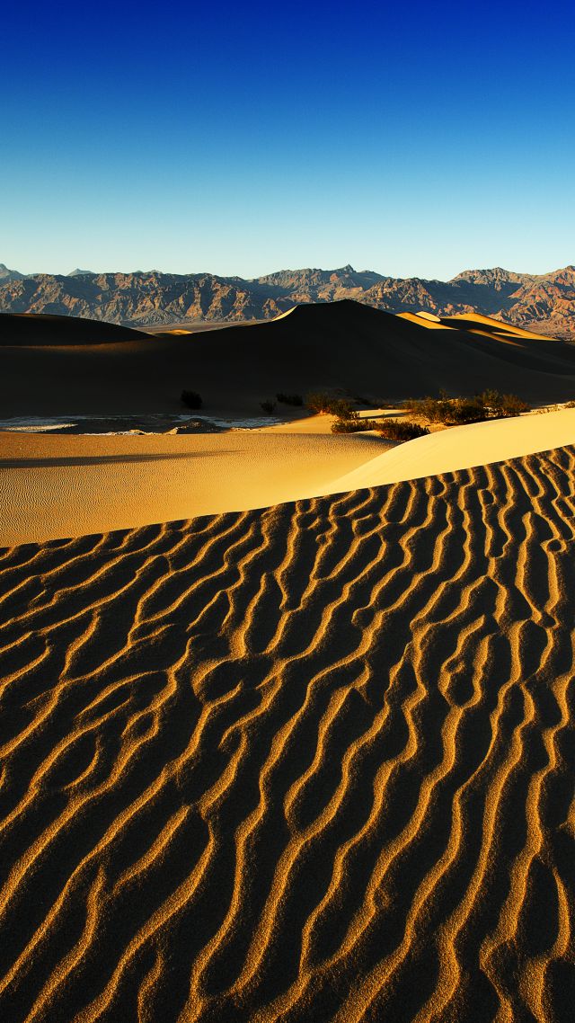 Death Valley, 4k, 5k Wallpaper, 8k, Usa, Desert, Dunes, - Mesquite Flat Sand Dunes - HD Wallpaper 