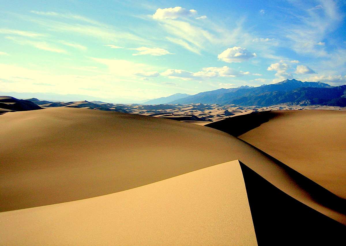 Sand Dunes Desktop Wallpaper - Sand Dunes Desktop Background - HD Wallpaper 