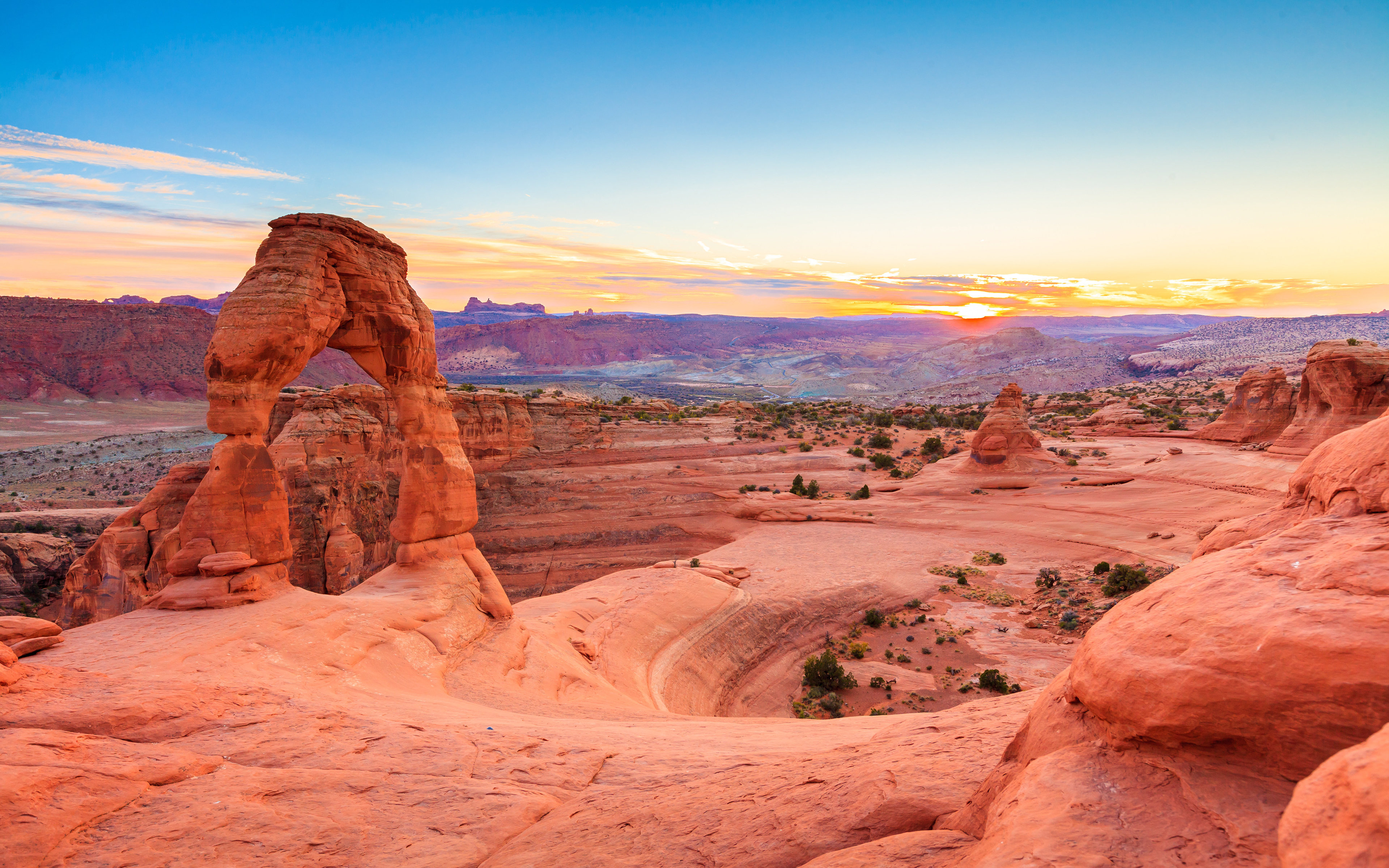 Best Arches National Park Wallpaper Id - Arch St George Utah - HD Wallpaper 