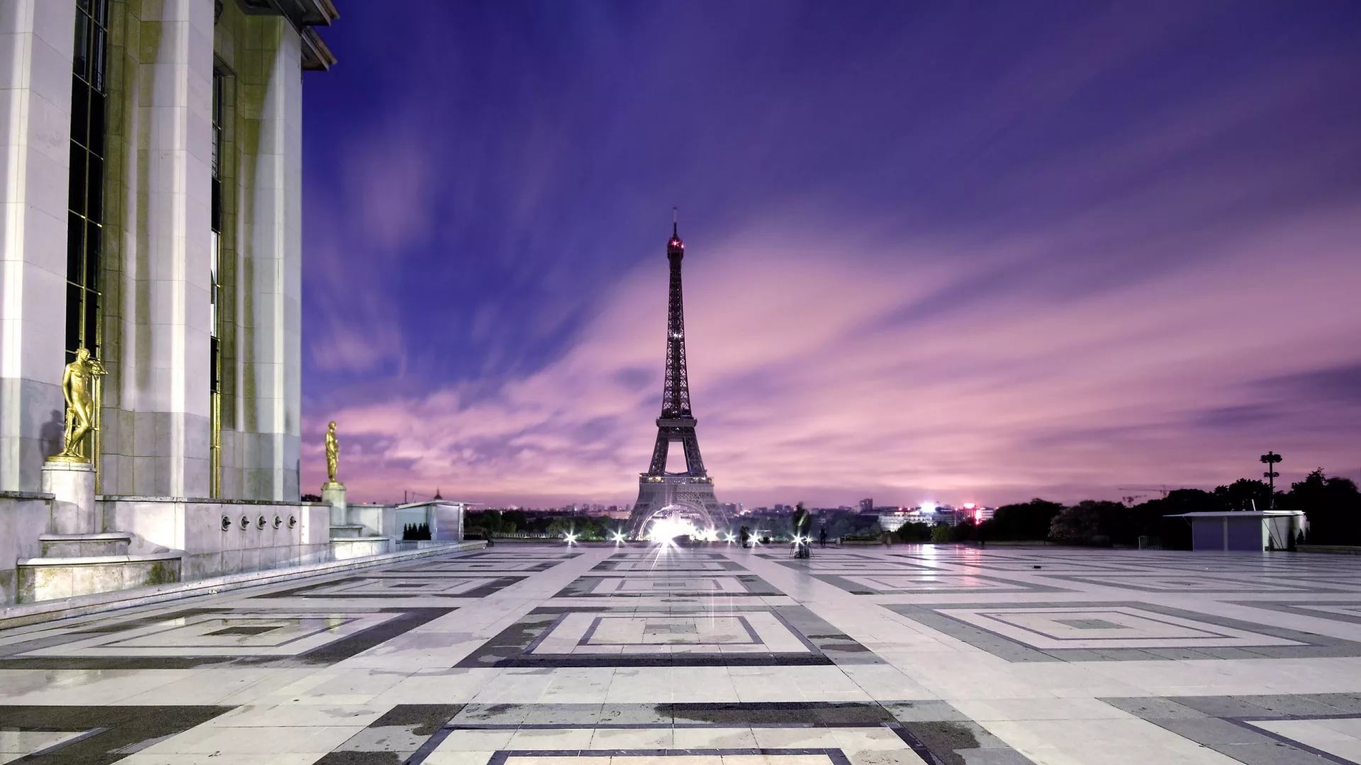 Cute Paris Free Hd Wallpaper - Tour Eiffel Wallpapers Hd - HD Wallpaper 