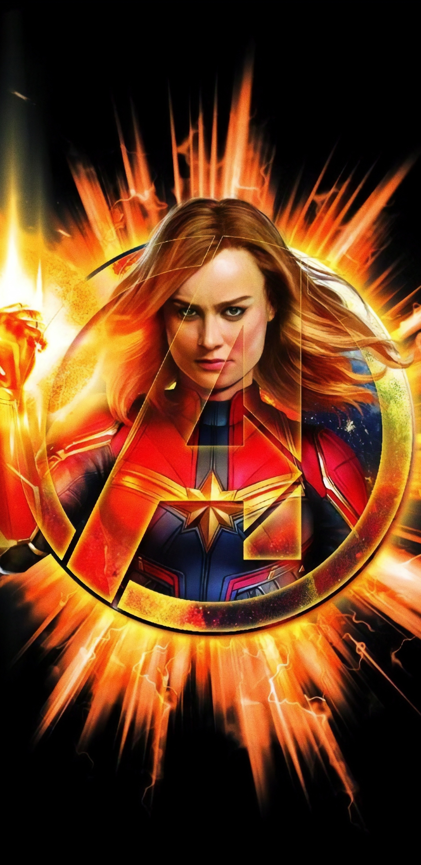 Captain Marvel - HD Wallpaper 