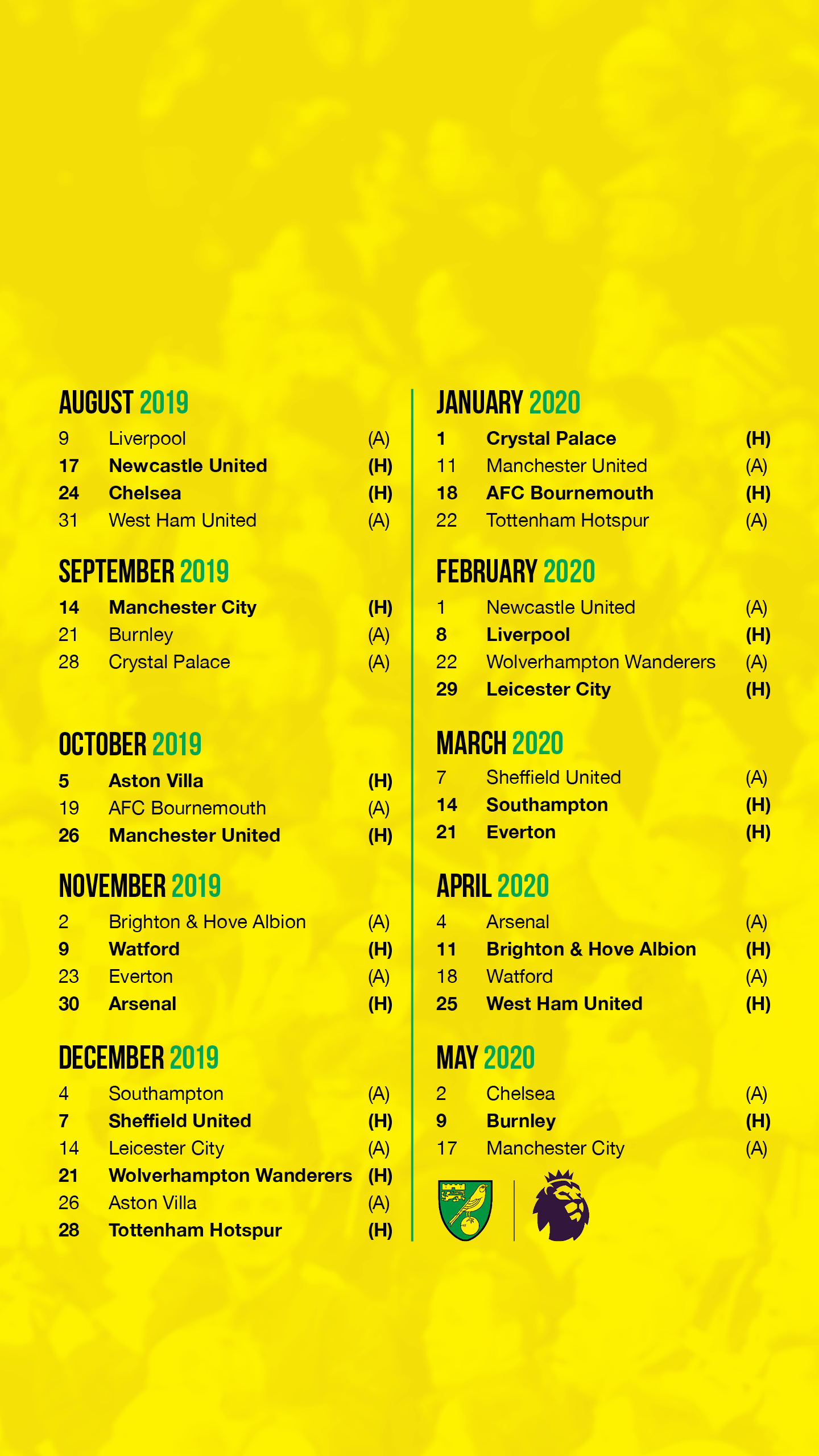Norwich City Fixtures 2019 20 - HD Wallpaper 