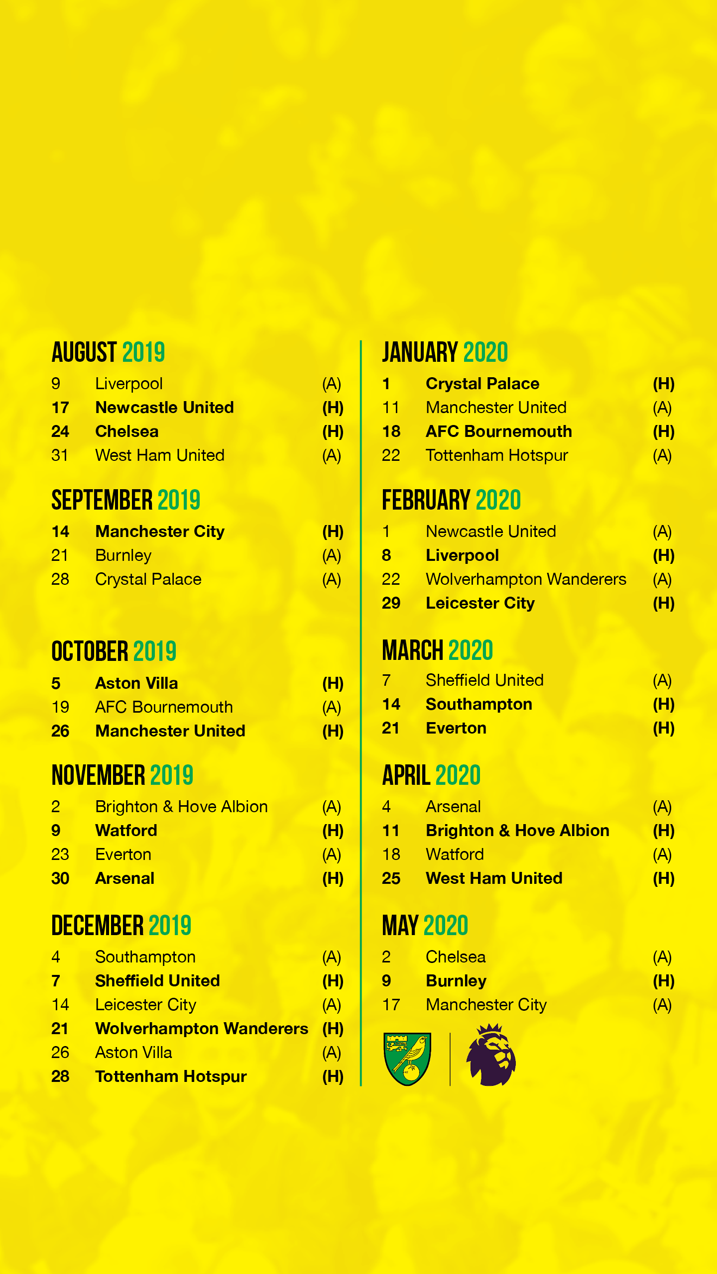 Norwich City Fixtures 2019 20 1440x2560 Wallpaper teahub.io