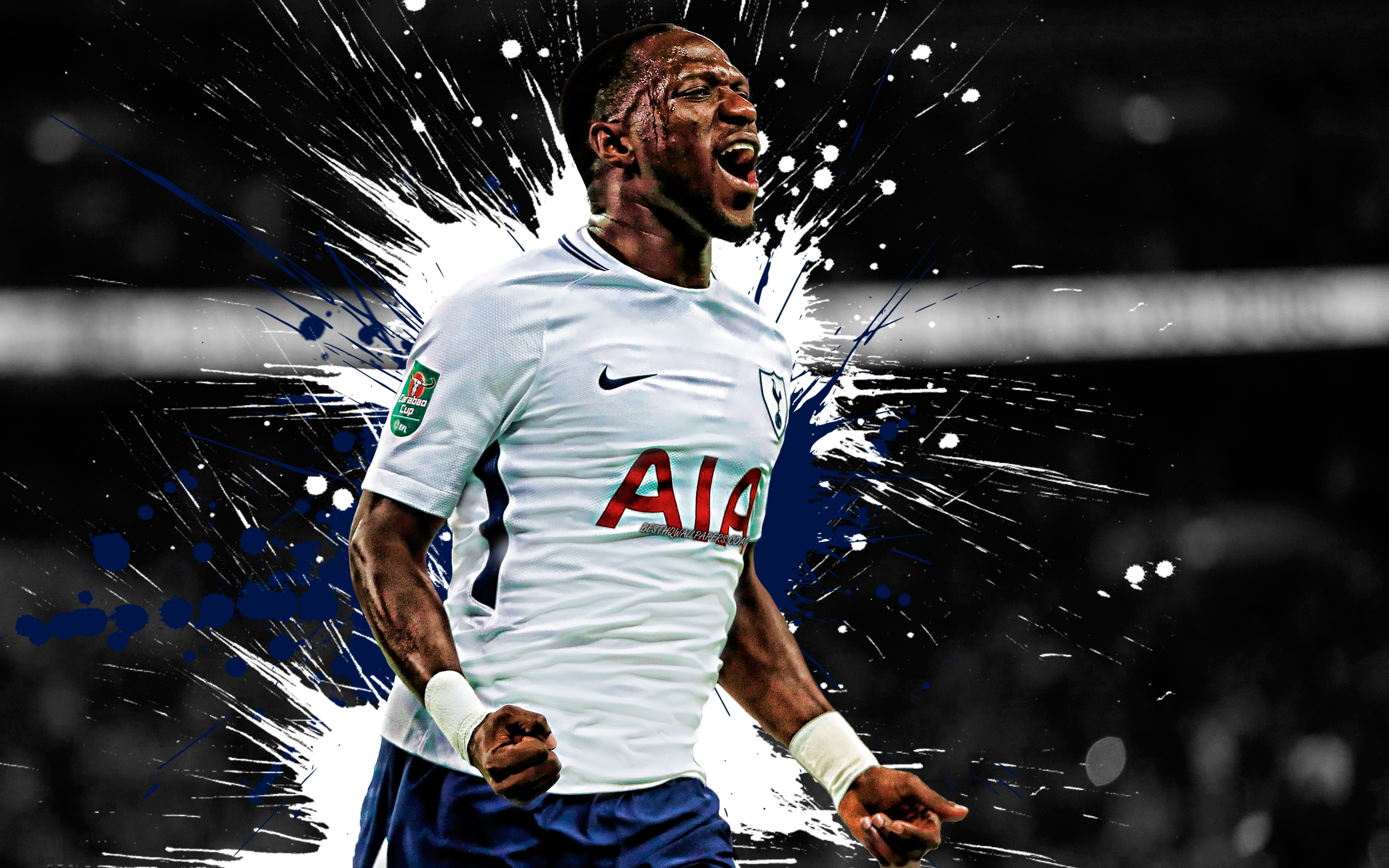 Moussa Sissoko, 4k, French Football Player, Tottenham - Moussa Sissoko Wallpaper Hd - HD Wallpaper 
