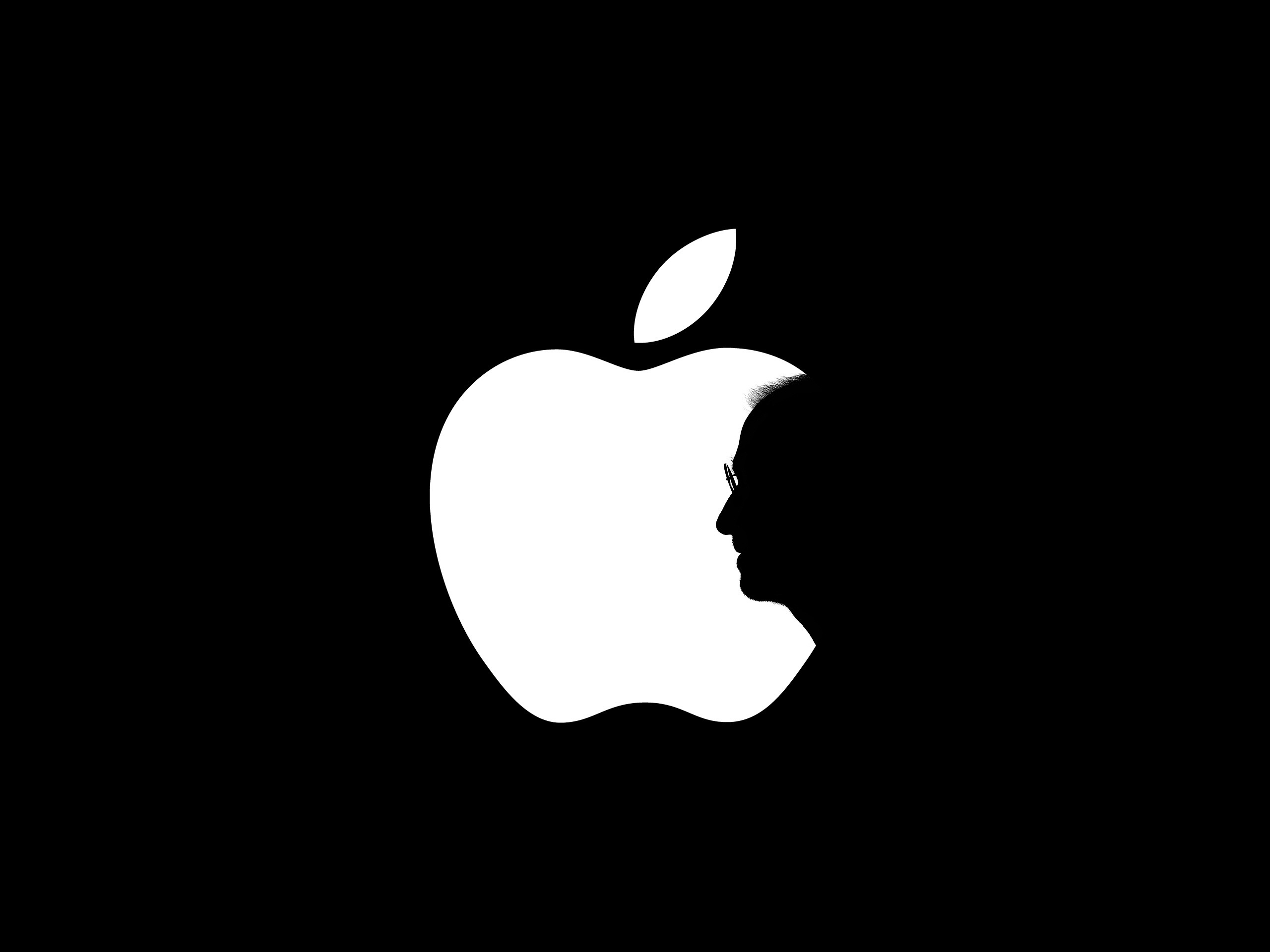 Steve Jobs, Shadow, Logo, Steve Jobs, Epl, Apple - Apple Wallpaper Steve Jobs - HD Wallpaper 