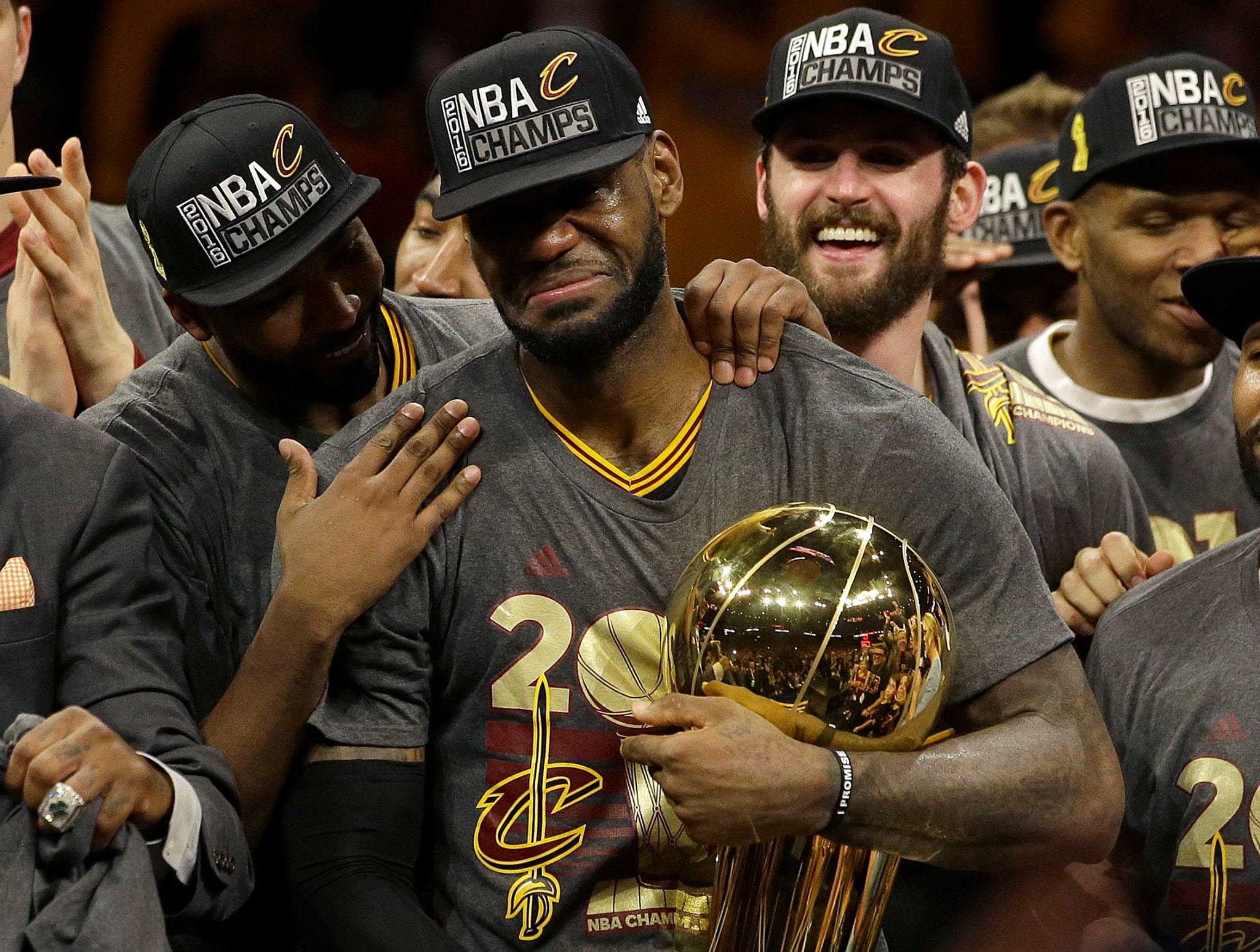 Cavaliers Nba Champs - Lebron James Cleveland Championship - HD Wallpaper 