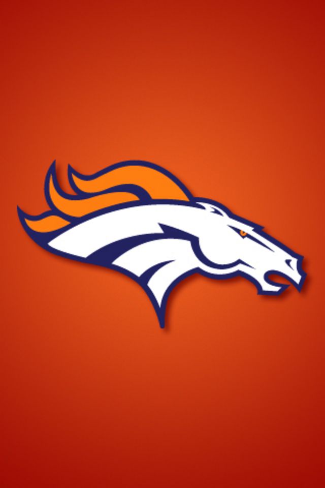 Denver Broncos Wallpaper - Denver Broncos Logo Football - HD Wallpaper 