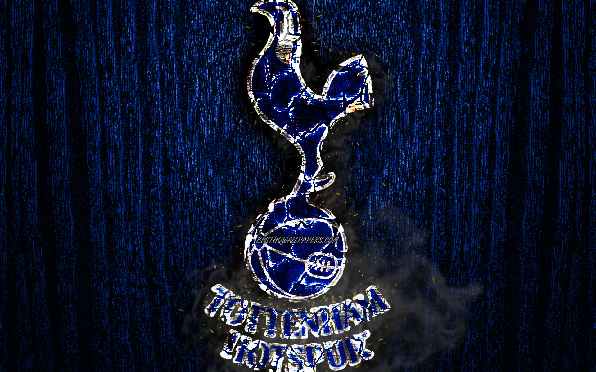 Tottenham Hotspur Fc, Scorched Logo, Premier League, - Tottenham Hotspur  . - 1920x1200 Wallpaper 