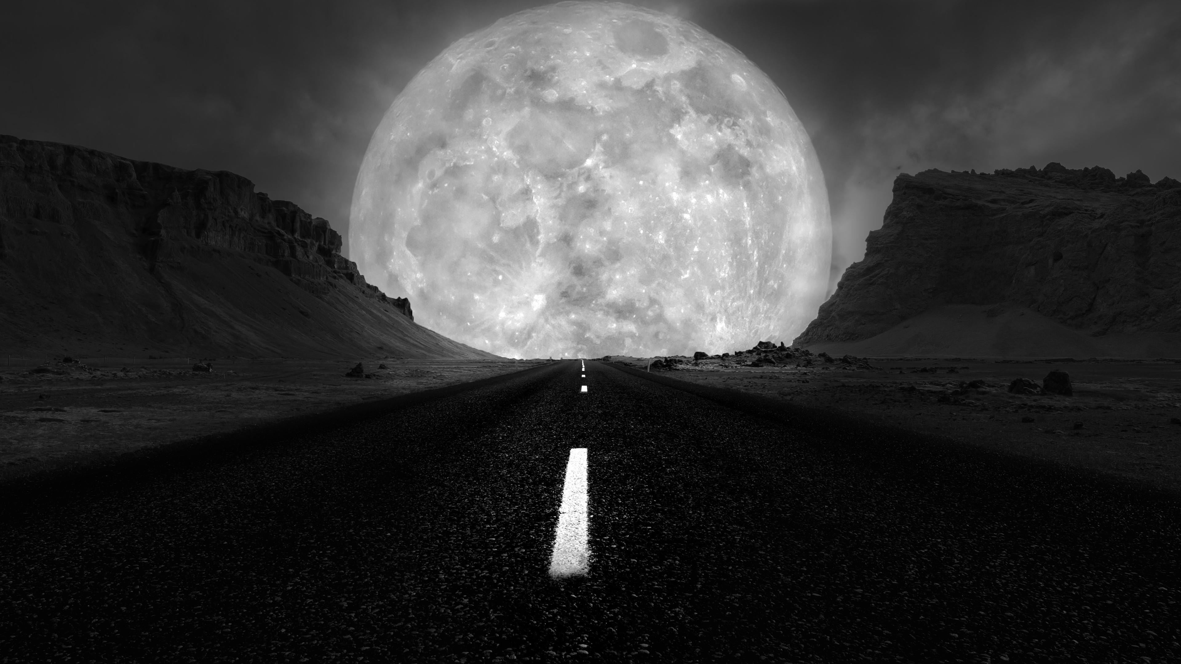 Super Moon Wallpaper - HD Wallpaper 