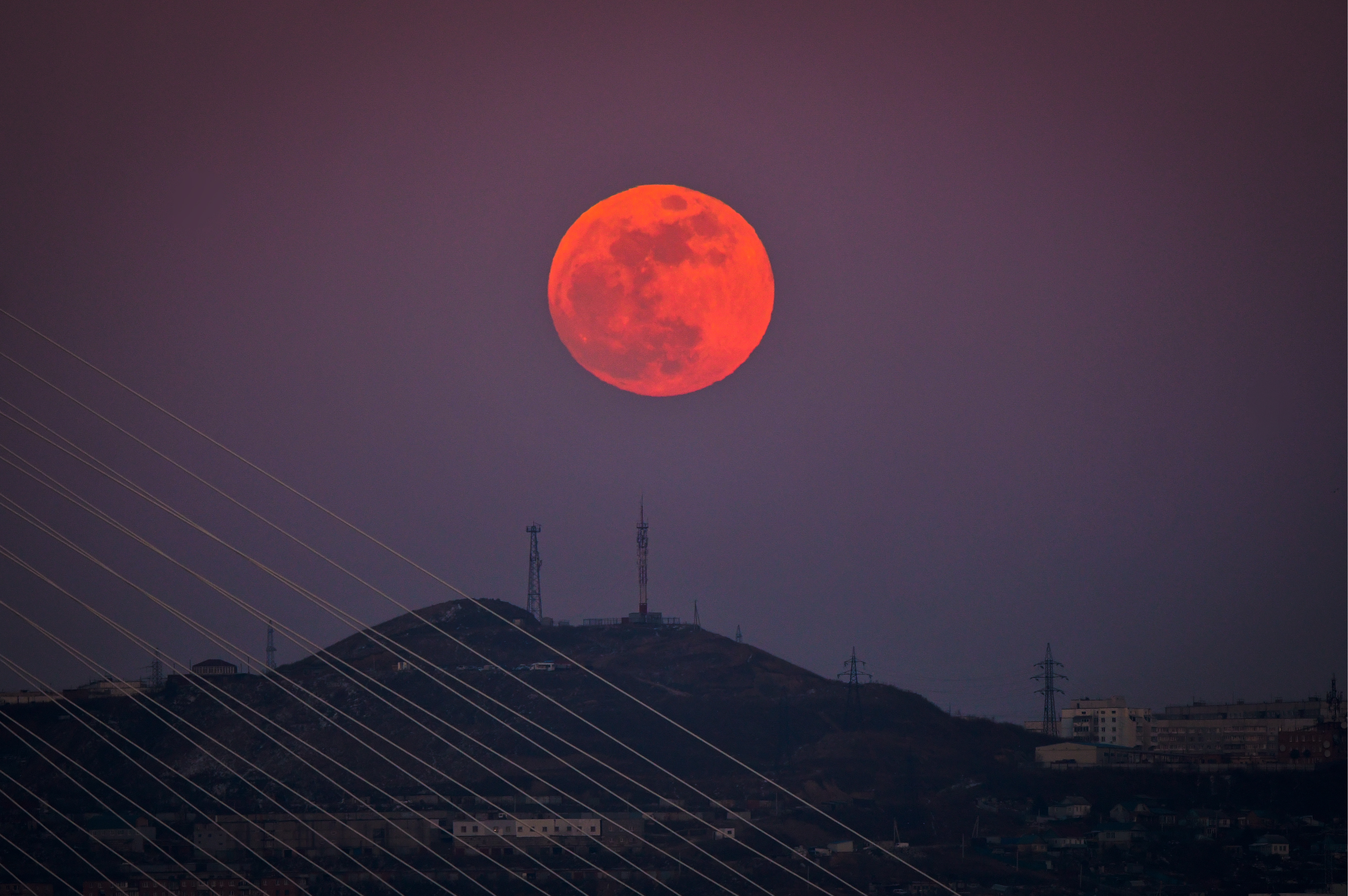 Blood Moon Real Life - HD Wallpaper 