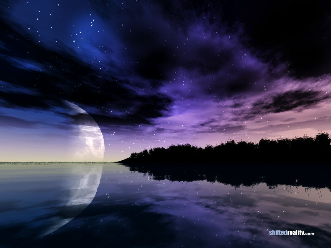Shifted Reality Night Comes Down - Night Sky - HD Wallpaper 