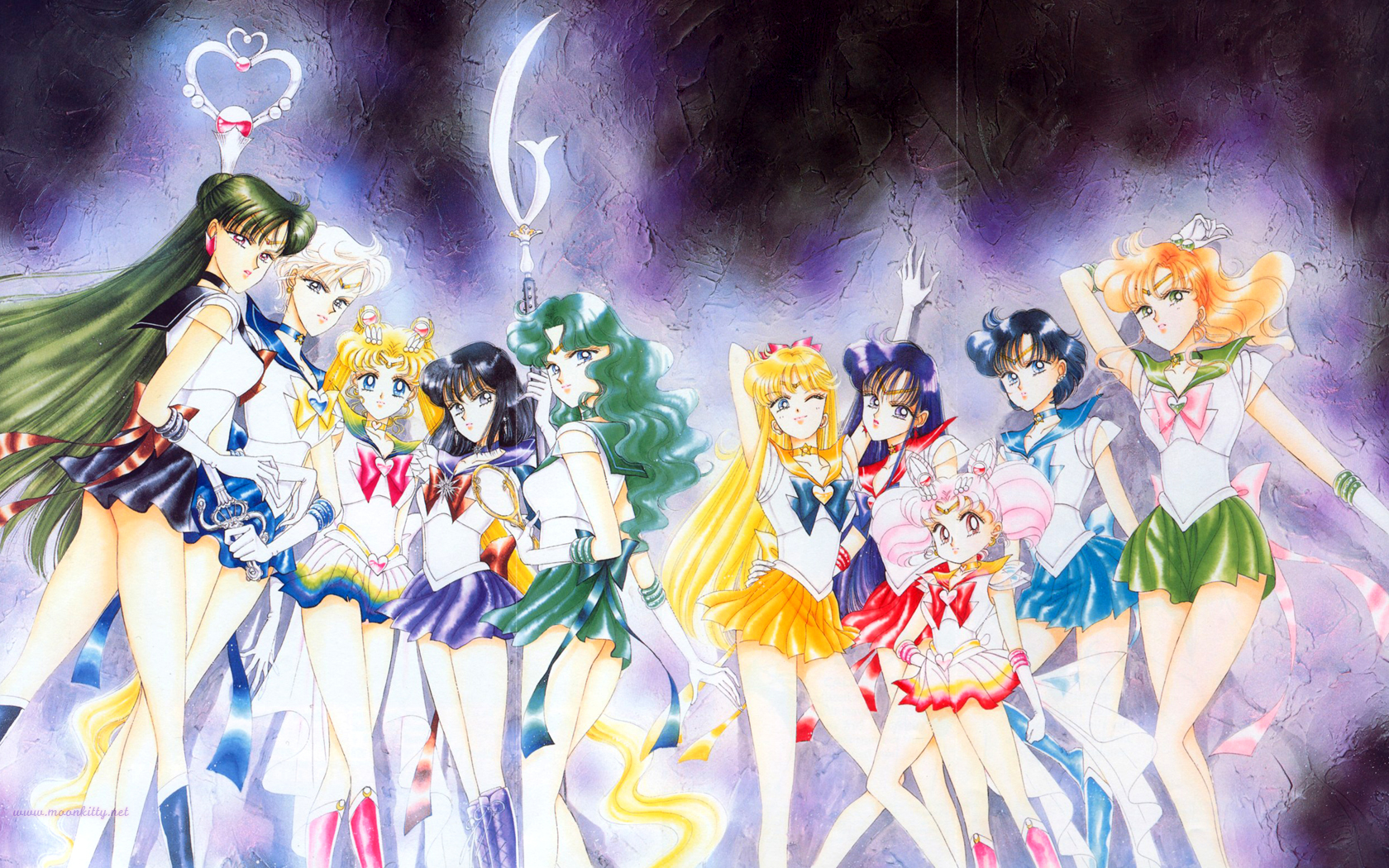 Sailor Moon Crystal Wallpapers Desktop Background For - Super Sailor Moon Manga Art - HD Wallpaper 