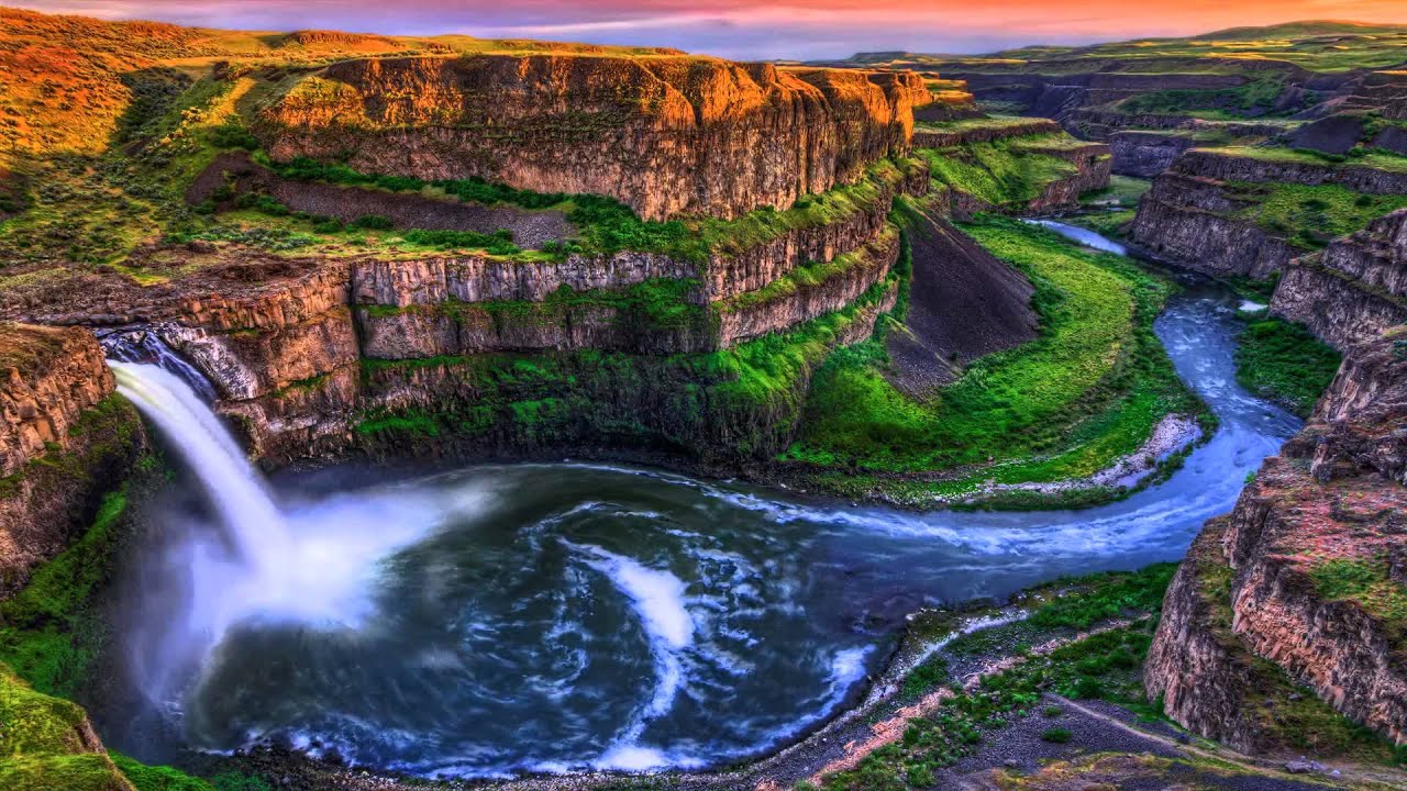 Palouse Falls - HD Wallpaper 