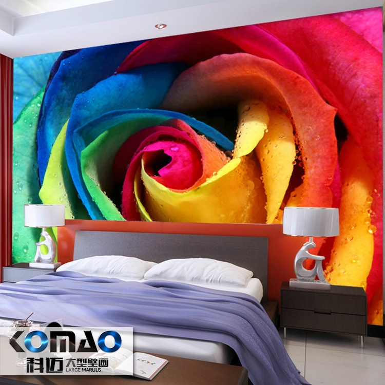 European Romantic 3d Three-dimensional Rose Living - Nature Facebook Photo Covers - HD Wallpaper 