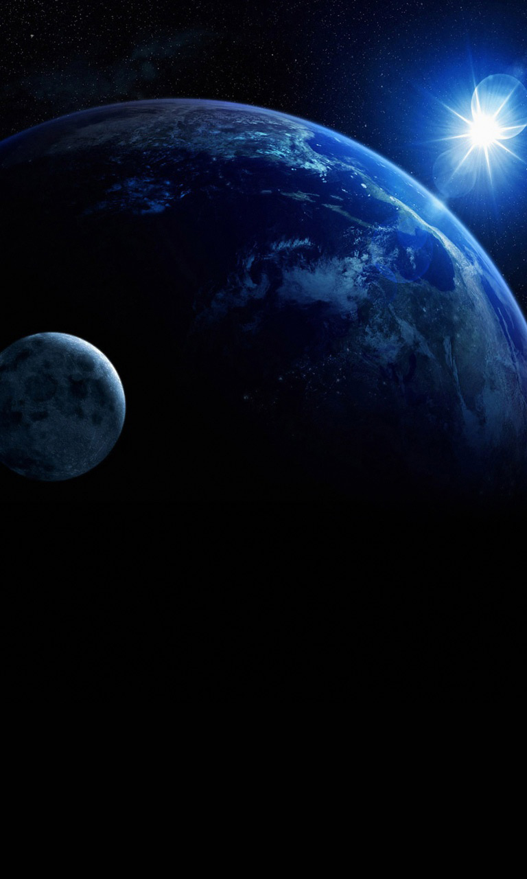 3d Planet Earth Moon Sun Android Wallpaper - Earth Wallpaper For Android - 768x1280 Wallpaper 3d Planet Earth Moon Sun Android Wallpaper - Earth Wallpaper For Android - 768x1280 Wallpaper