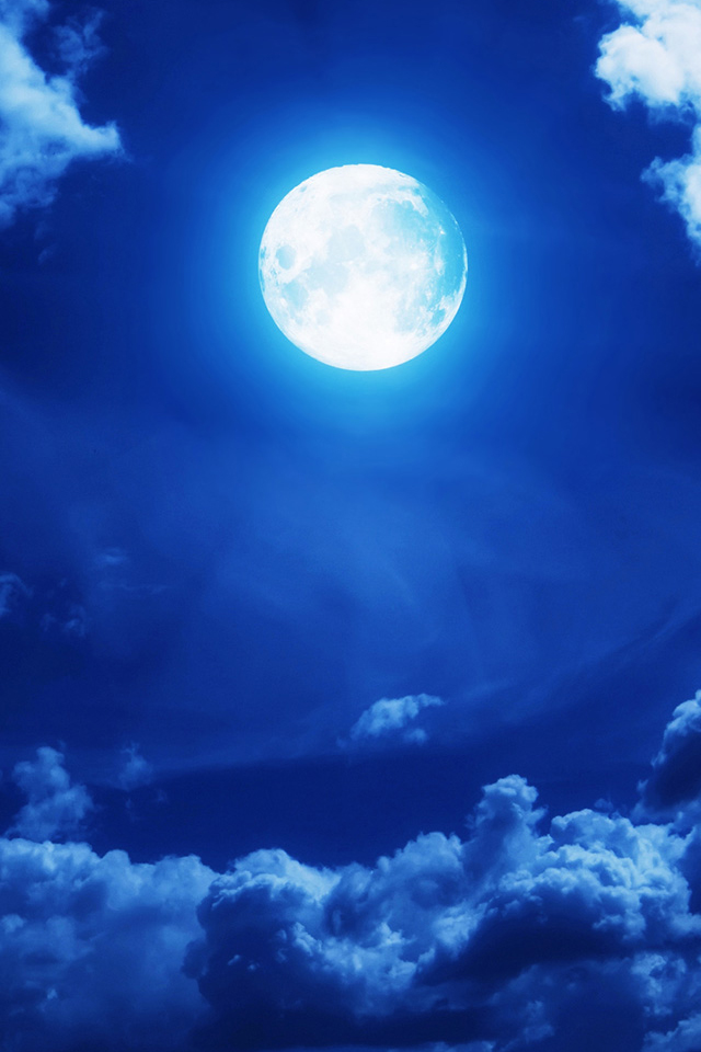 Full Moon Wallpaper - Moon Image Fot Mobile - HD Wallpaper 