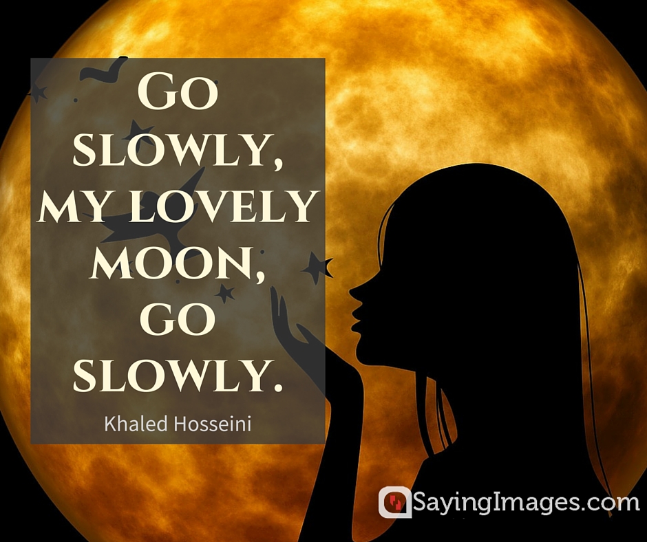 Quotes Moon - Poster - HD Wallpaper 