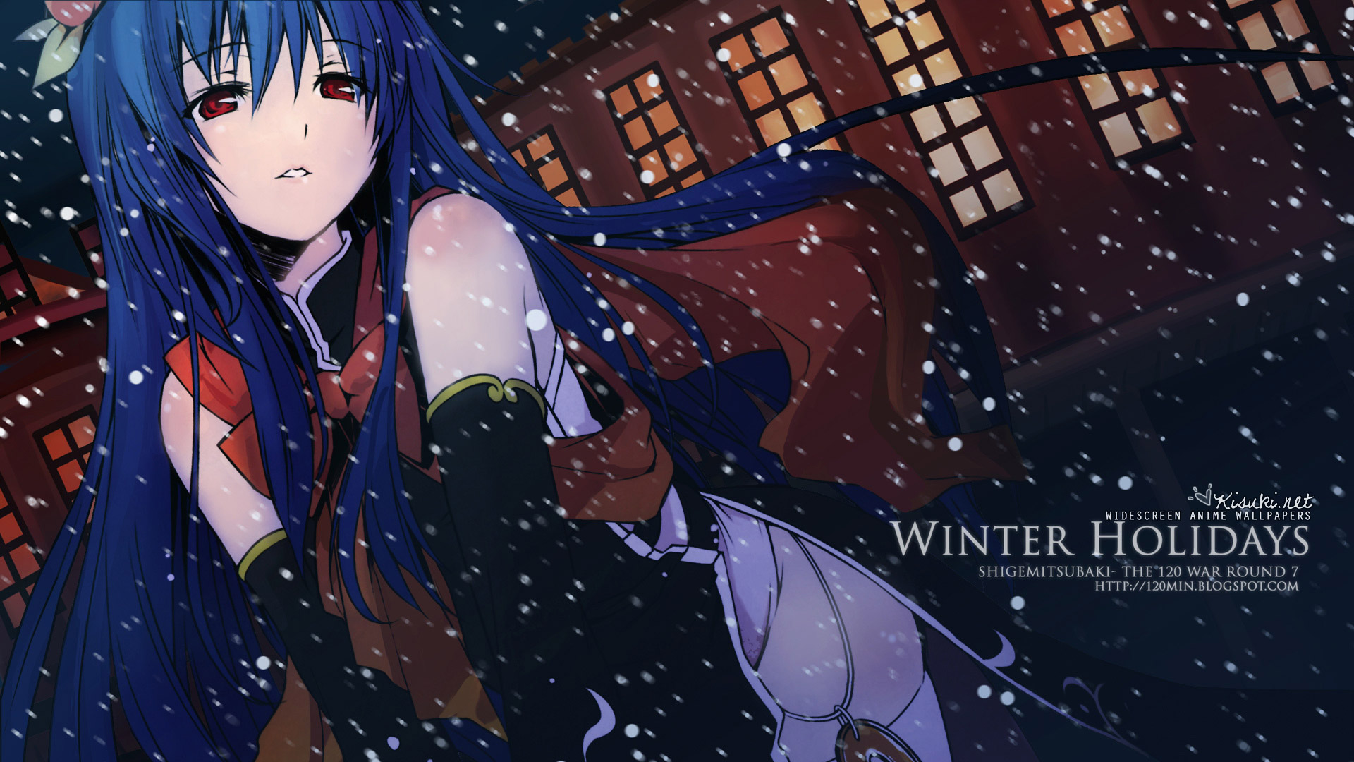Winter Anime Wallpapers Hd - HD Wallpaper 
