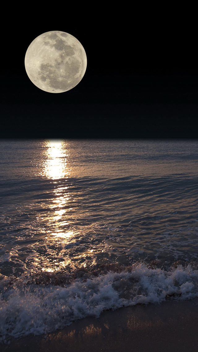 Full Moon Wallpaper - Moon Wallpaper For Mobile - HD Wallpaper 