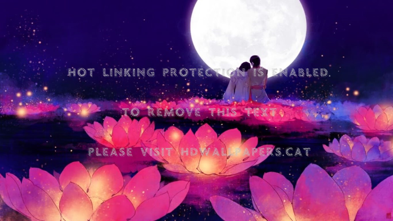 Loto Love Cute Beautiful Flowers Sky Couple - HD Wallpaper 