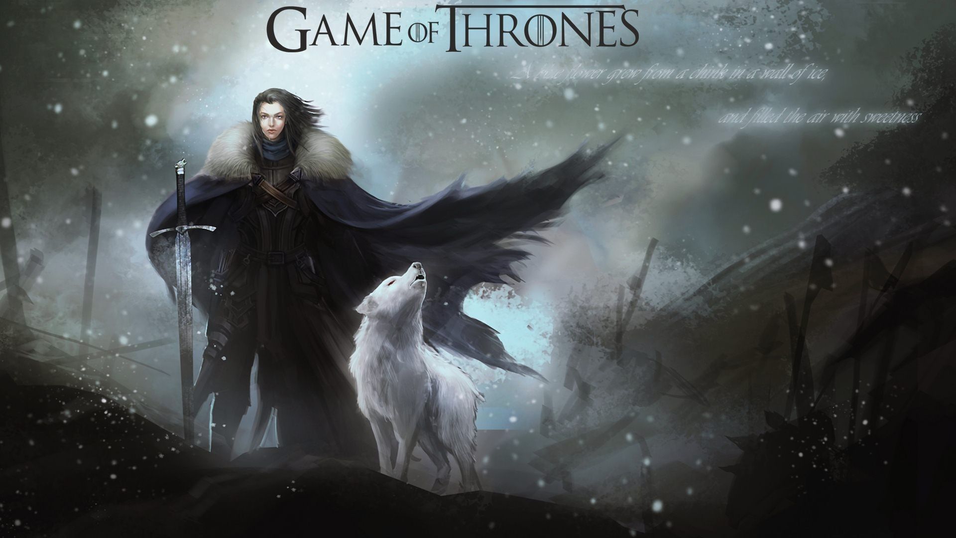 Game Of Thrones Wallpaper Anime - HD Wallpaper 