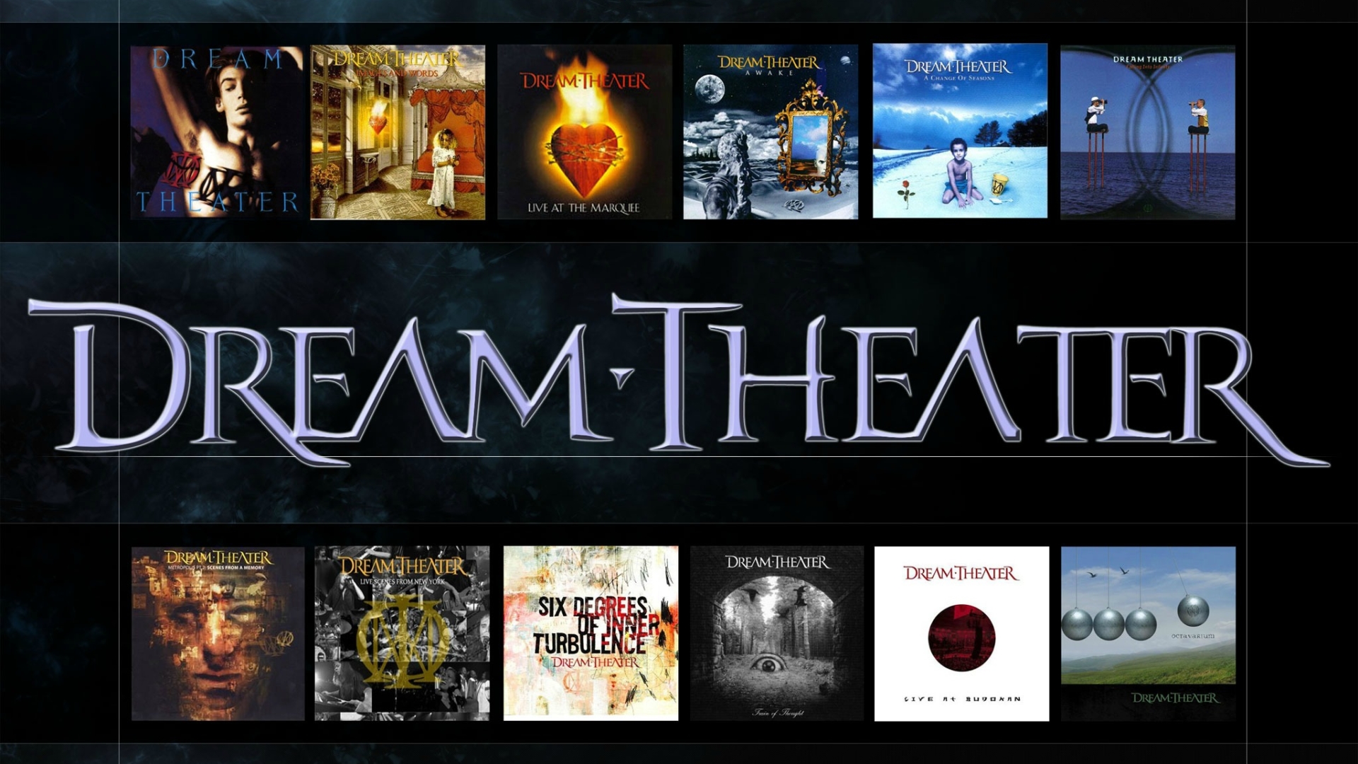 Dream Theater Band Logo - HD Wallpaper 
