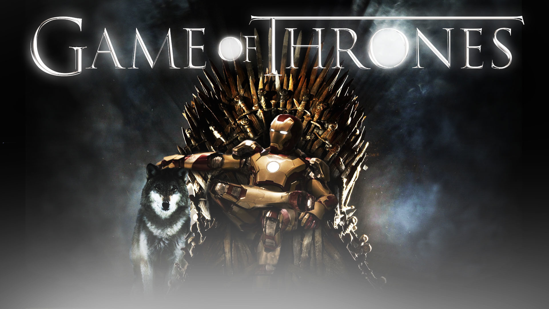 Iron Throne By Pedroobom Iron Throne By Pedroobom 
 - Iron Man Iron Throne - HD Wallpaper 