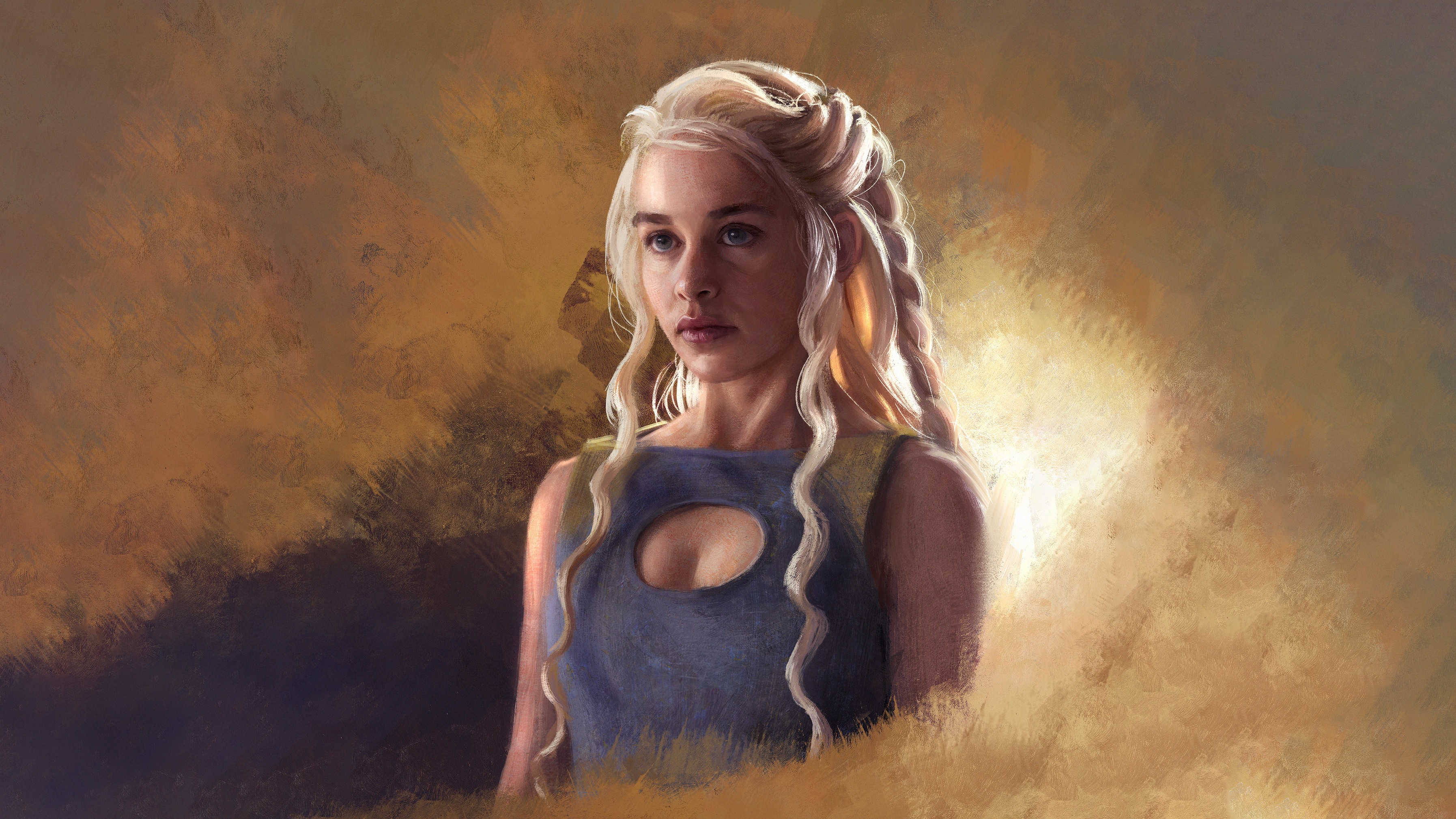 Daenerys Targaryen Fan Art - HD Wallpaper 