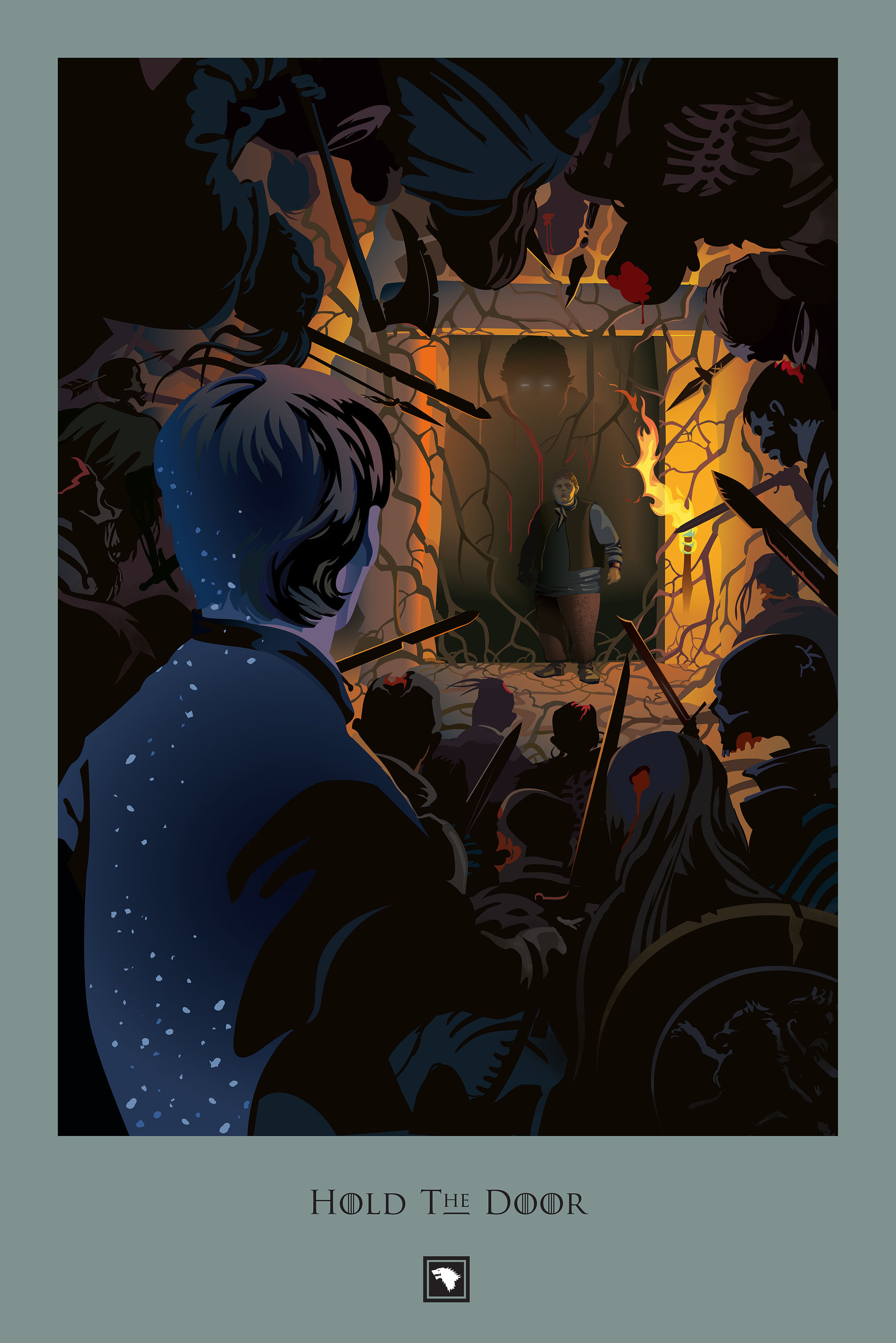 Game Of Thrones Art Poster - HD Wallpaper 