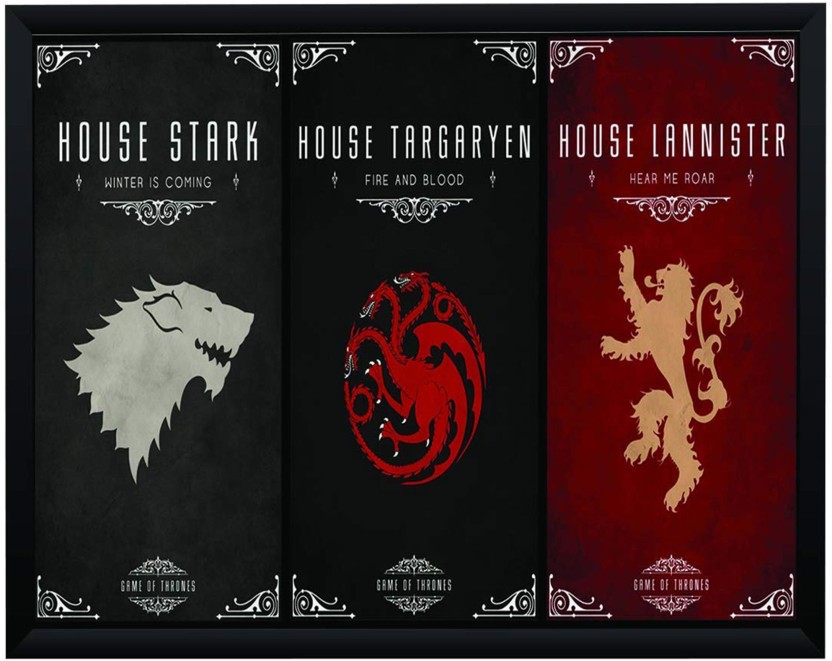 Targaryen Stark Casas Game Of Thrones - HD Wallpaper 