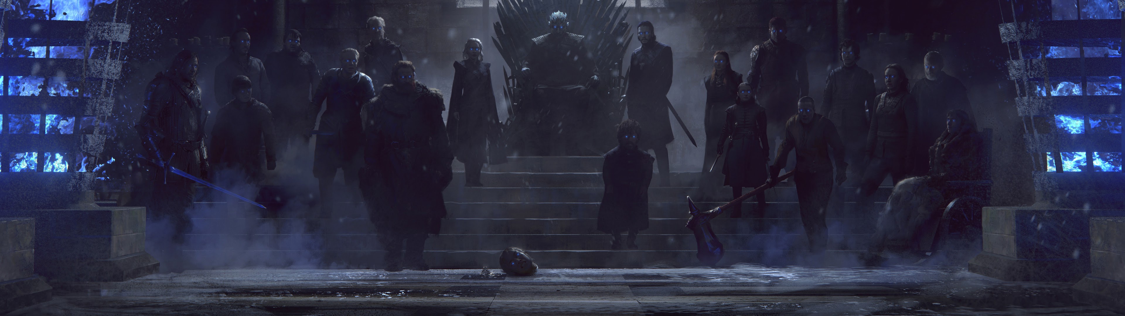 Game Of Thrones, Iron Throne, Characters, 4k, - Game Of Thrones - 3840x1080 Wallpaper Game Of Thrones, Iron Throne, Characters, 4k, - Game Of Thrones - 3840x1080 Wallpaper