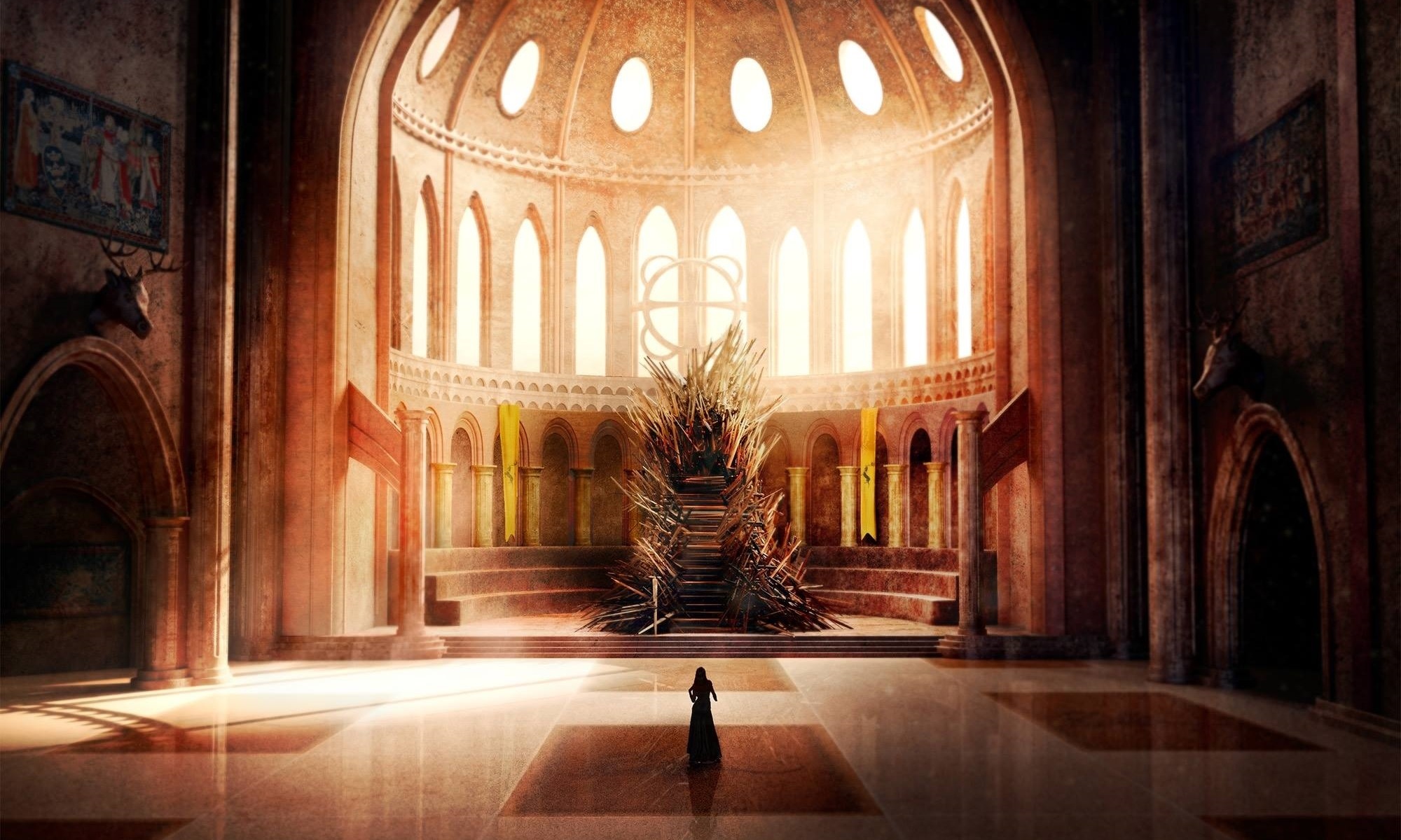 Game Of Thrones Hd Throne Art - HD Wallpaper 