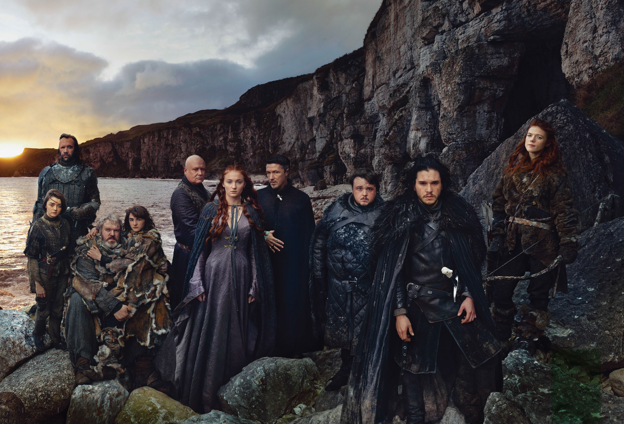 Game Of Thrones Cast Photoshoot - HD Wallpaper 