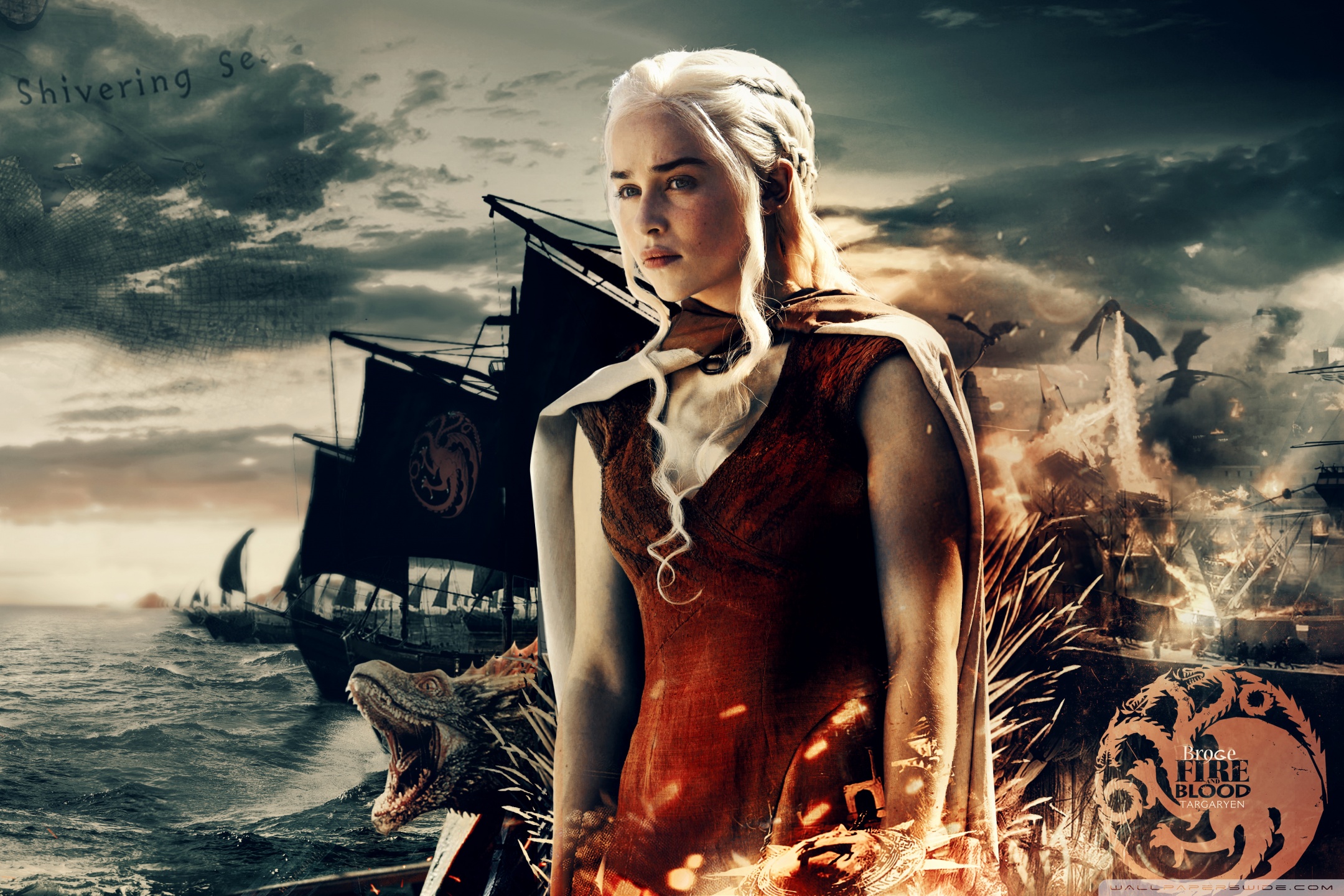Game Of Thrones Daenerys Targaryen Wallpaper Hd - HD Wallpaper 