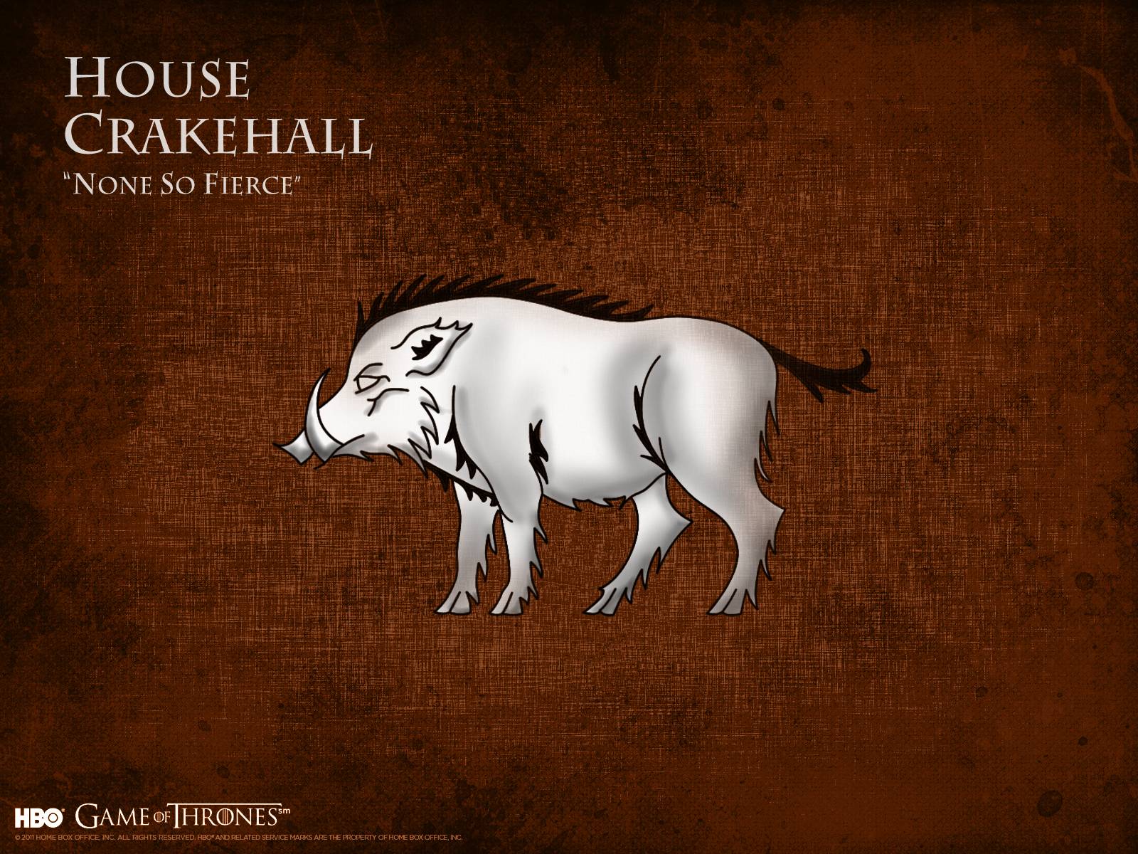 Game Of Thrones House Crakehall - HD Wallpaper 
